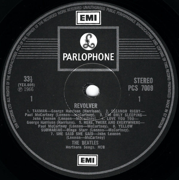 The Beatles : Revolver (LP, Album, RE)