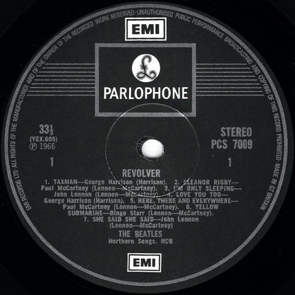 The Beatles : Revolver (LP, Album, RE)