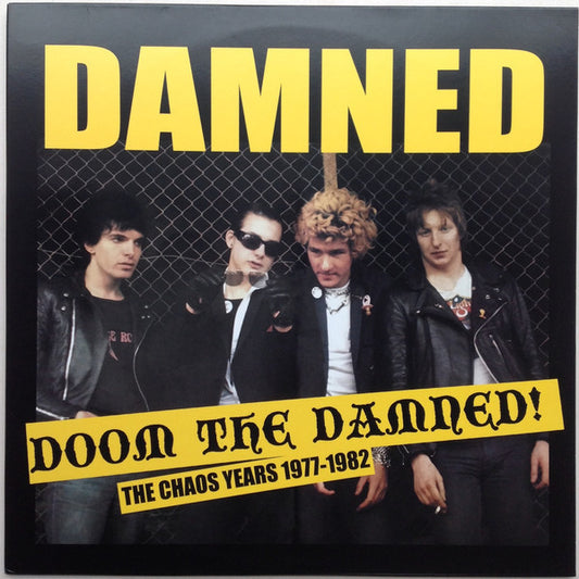 The Damned : The Chaos Years 1977-1982: Doom The Damned! (LP, Comp, Ltd, RP)