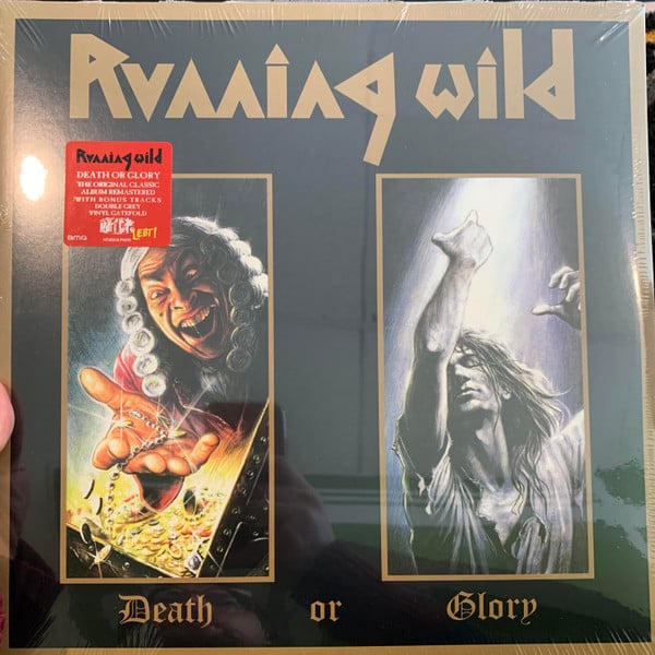 Running Wild : Death Or Glory (2xLP, Album, RE, RM, Gre)