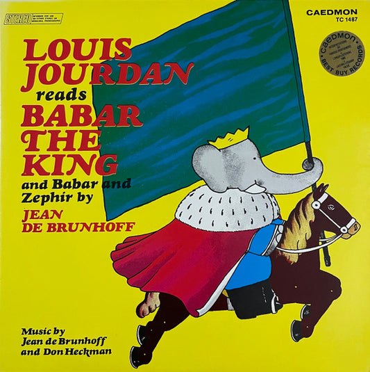 Louis Jourdan : Reads Babar The King And Babar And Zephir (LP, Album)