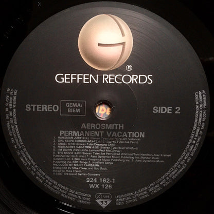 Aerosmith : Permanent Vacation (LP, Album)