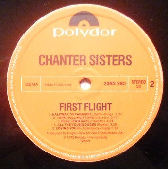 The Chanter Sisters* : First Flight (LP, Album)