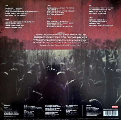 Roadrunner United : The Concert (LP, Red + LP, Bla + LP, Whi + Album, Ltd, RE)