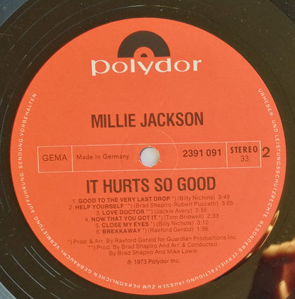 Millie Jackson : It Hurts So Good (LP, Album)