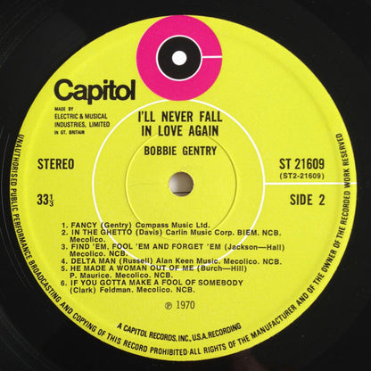 Bobbie Gentry : I'll Never Fall In Love Again (LP, Album)