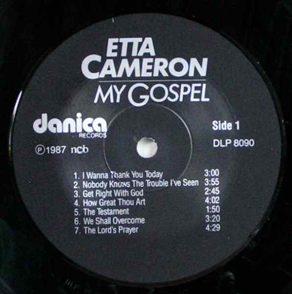 Etta Cameron : My Gospel (LP, Album)