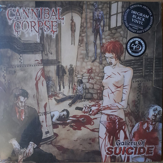 Cannibal Corpse : Gallery Of Suicide (LP, Album, RE, RM)