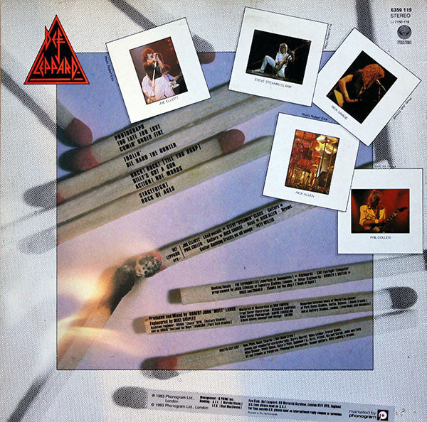 Def Leppard : Pyromania (LP, Album)