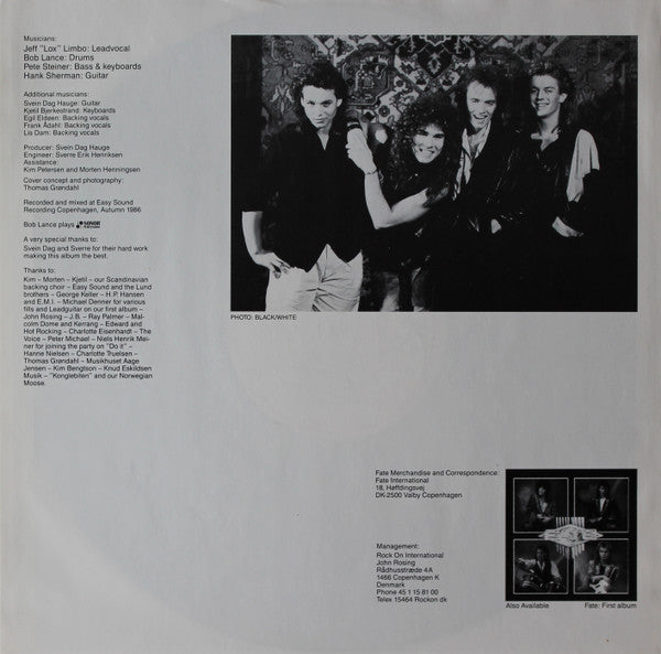 Fate (5) : A Matter Of Attitude (LP, Album, DMM)