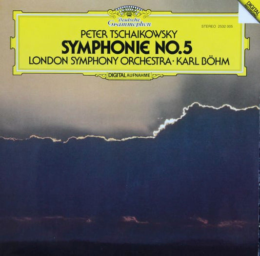 Pyotr Ilyich Tchaikovsky, London Symphony Orchestra, Karl Böhm : Symphonie No.5 (LP, Album)