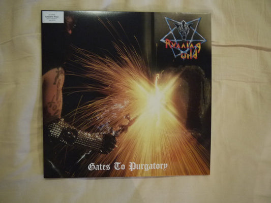 Running Wild : Gates To Purgatory (LP, Album, RE, RM, Yel)