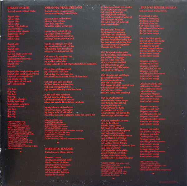 Mikael Wiehe : Basin Street Blues (LP, Album)