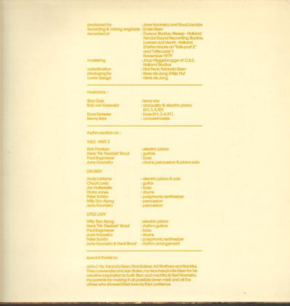 Stan Getz : Forest Eyes (LP, Album, Gat)