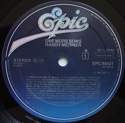 Randy Meisner : One More Song (LP, Album)