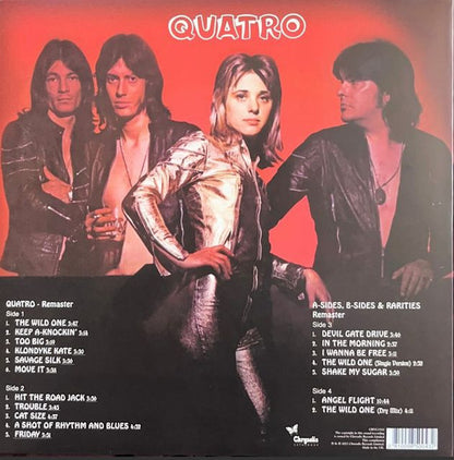 Suzi Quatro : Quatro (2xLP, Album, RSD, RE, Gre)