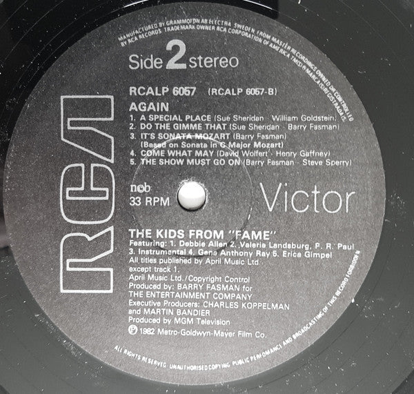 The Kids From Fame : The Kids From Fame Again (LP, Album)