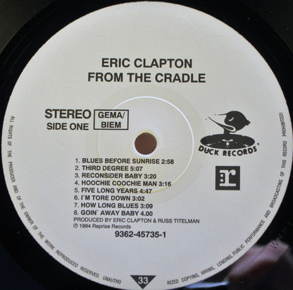 Eric Clapton : From The Cradle (LP, Album)