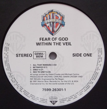Fear Of God (2) : Within The Veil (LP, Album)