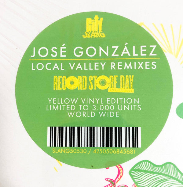 José González : Local Valley Remixes (LP, Album, RSD, Ltd, Yel)