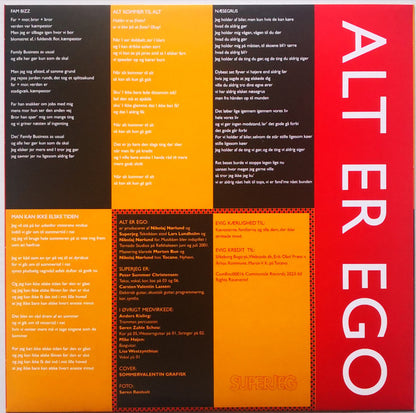 SuperJeg : Alt Er Ego (LP, Album, RE)