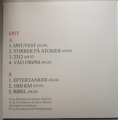 Superjeg : Øst/Vest (2xLP, Album, RE, Gat)