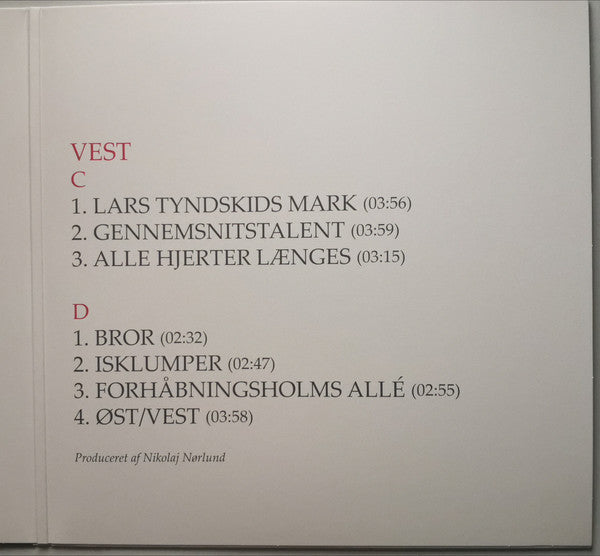 Superjeg : Øst/Vest (2xLP, Album, RE, Gat)