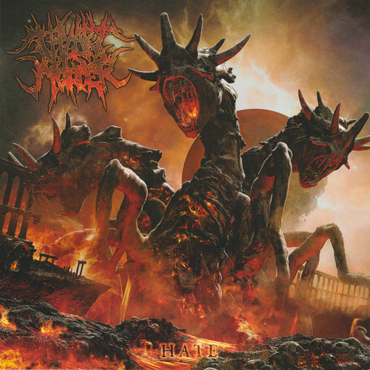 Thy Art Is Murder : Hate (LP, Album, Ltd, Yel)
