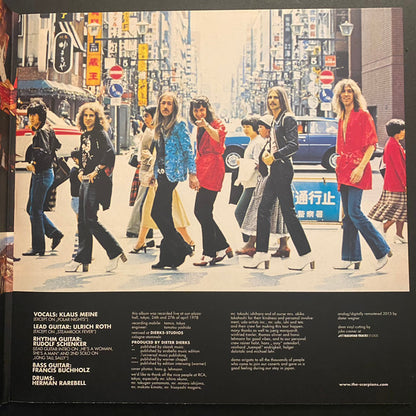 Scorpions : Tokyo Tapes (2xLP, Album, RE, RM, S/Edition, Yel)