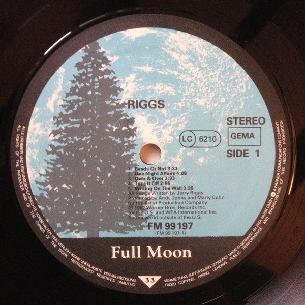 Riggs : Riggs (LP, Album)