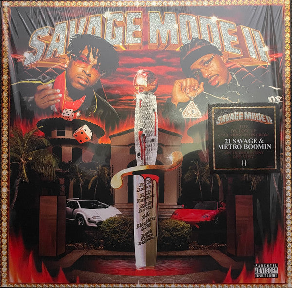21 Savage & Metro Boomin : Savage Mode II (LP, Album, Ltd, Tra)