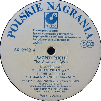Sacred Reich : The American Way (LP, Album)