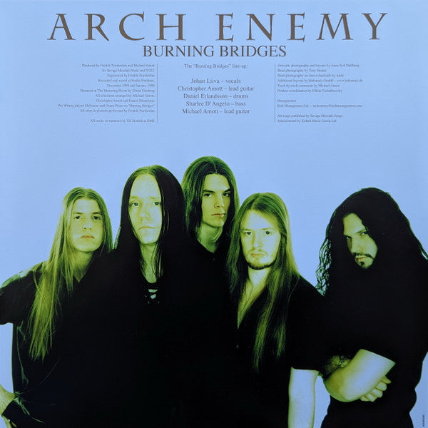 Arch Enemy : Burning Bridges (LP, Album, RE, 180)