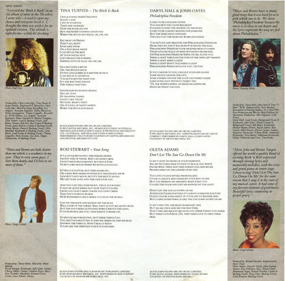 Various : Two Rooms: Celebrating The Songs Of Elton John & Bernie Taupin (2xLP, Album)