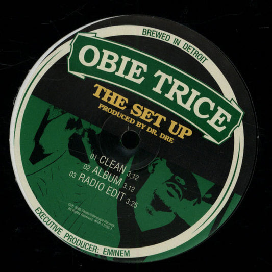 Obie Trice : The Set Up (12", Promo)