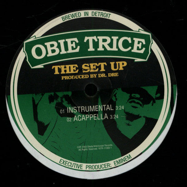 Obie Trice : The Set Up (12", Promo)