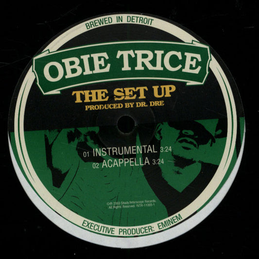 Obie Trice : The Set Up (12", Promo)