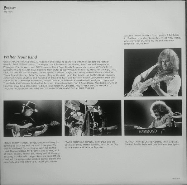 Walter Trout Band : No More Fish Jokes (LP, Album)