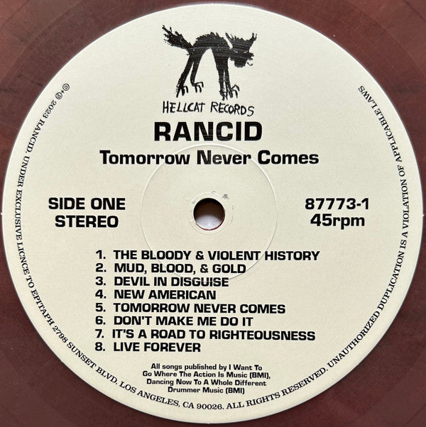 Rancid : Tomorrow Never Comes (LP, Album, Ltd, Eco)