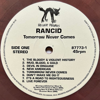 Rancid : Tomorrow Never Comes (LP, Album, Ltd, Eco)