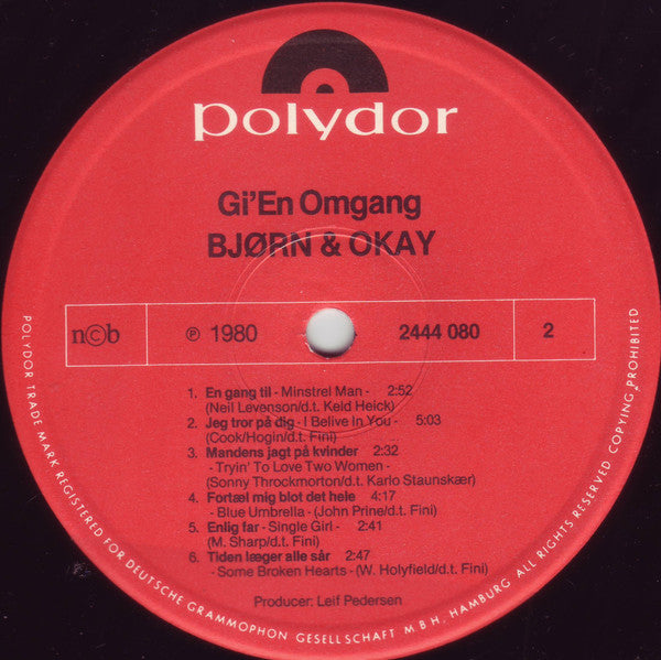 Bjørn & Okay : Gi' En Omgang (LP, Album)