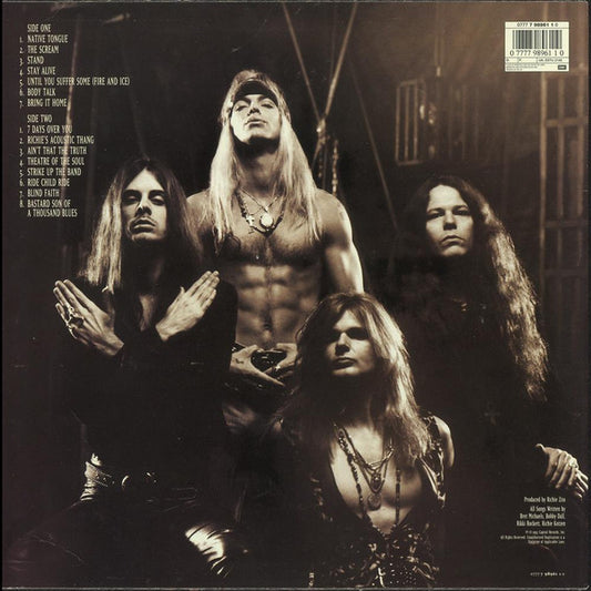 Poison (3) : Native Tongue (LP, Album)