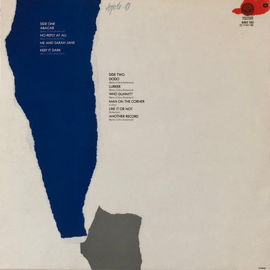 Genesis : Abacab (LP, Album, RBY)