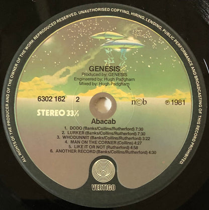 Genesis : Abacab (LP, Album, RBY)