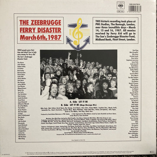 Ferry Aid : Let It Be (12", Maxi)
