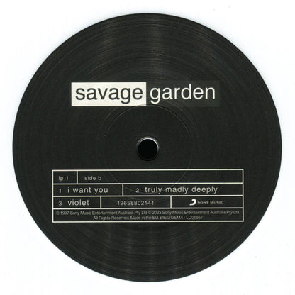 Savage Garden : Savage Garden (2xLP, Album, RE, Whi)