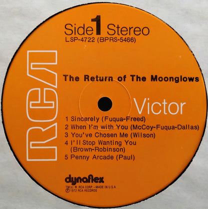 The Moonglows : The Return Of The Moonglows (LP, Album, Dyn)