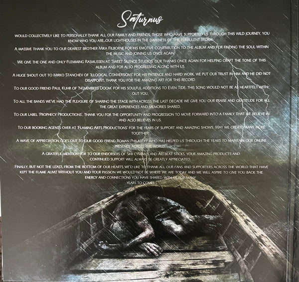Saturnus : The Storm Within (2xLP, Album, Blu)