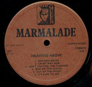 Marmalade* : Heavens Above (LP, Album)