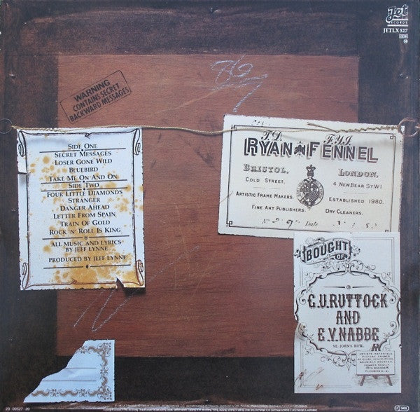 Electric Light Orchestra : Secret Messages (LP, Album)